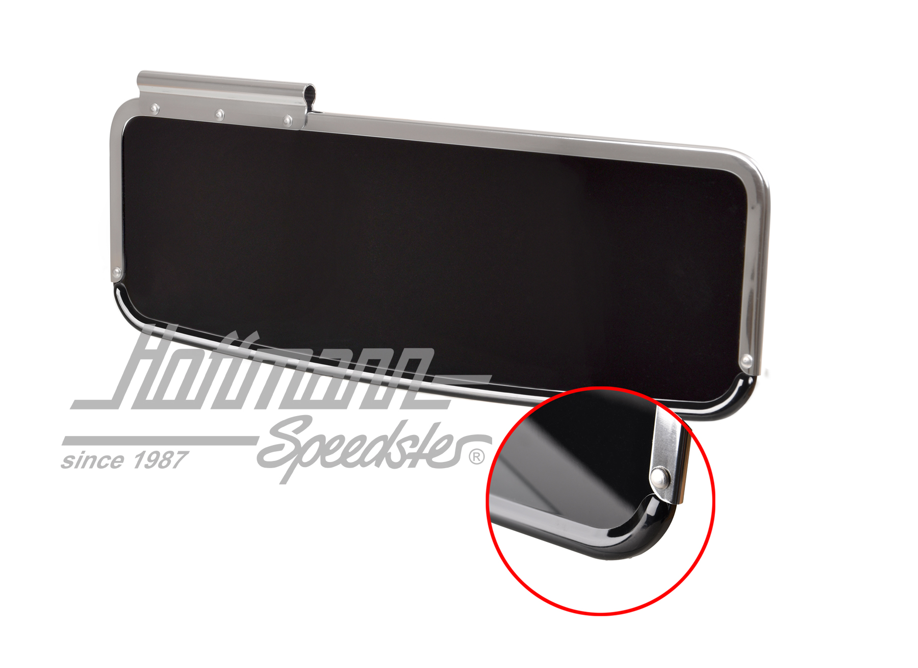 Sun visor, plastic, smoked, -.57, right | 113 857 552 | 055-7301-02