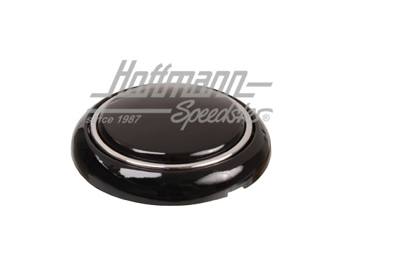 Horn button, black, Beetle / Bus, 55-67 | 211 951 669 BK | 020-1882-04
