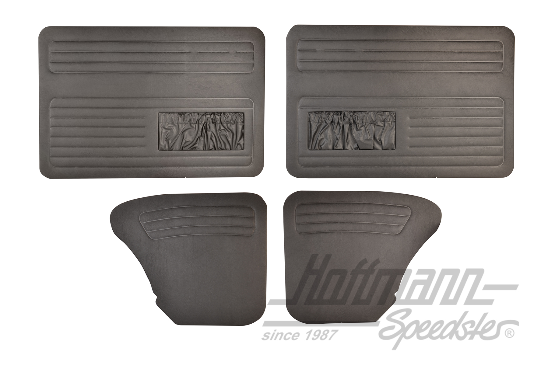 Door panels, black, Sedan, 8.64-7.66         
 | 111 898 310 | 020-0020-20
