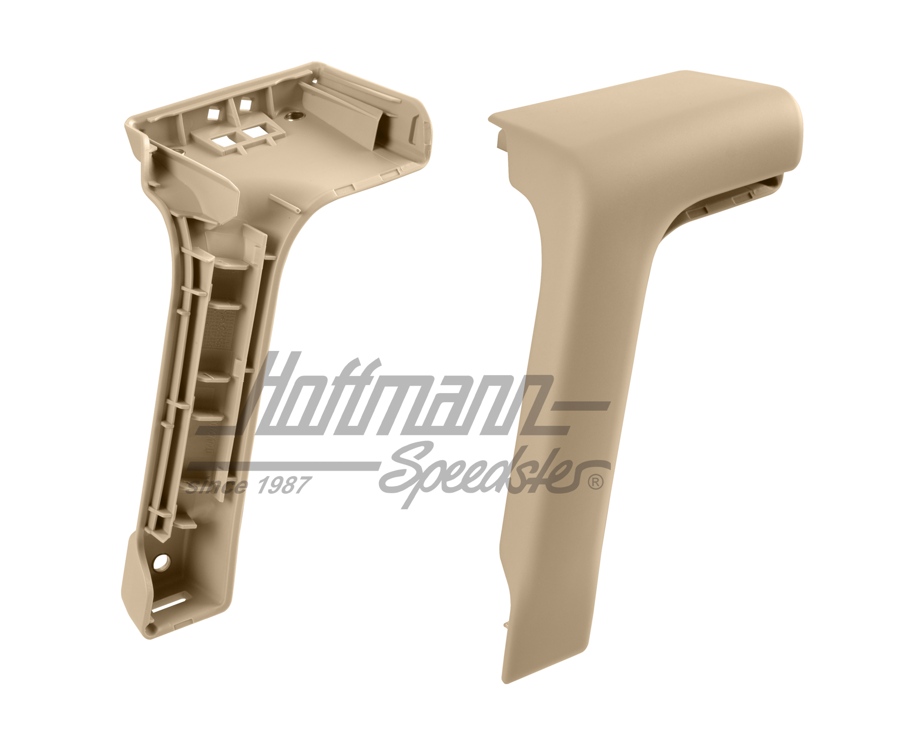 Door handle, inner, front, light beige, left                                                        