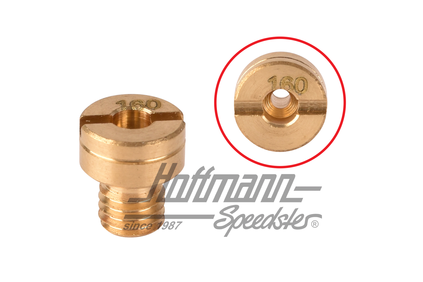 Main jet, carburetor, 160 |  | 020-3193-36
