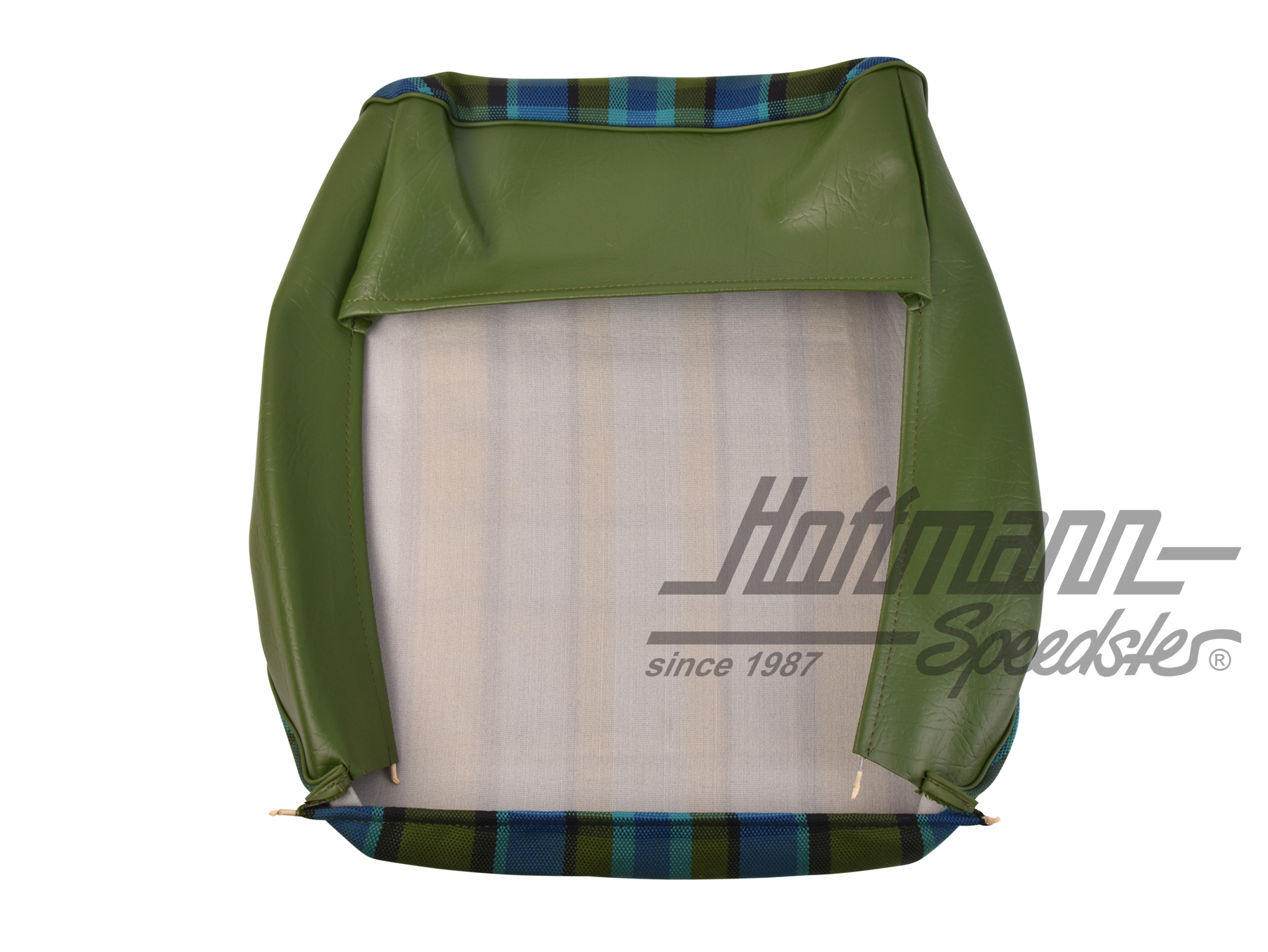 Seat cover, Westfalia, blue/green, 74-79                                                            