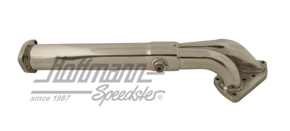 Pre-silencer, "Sport", stainless steel                                                              