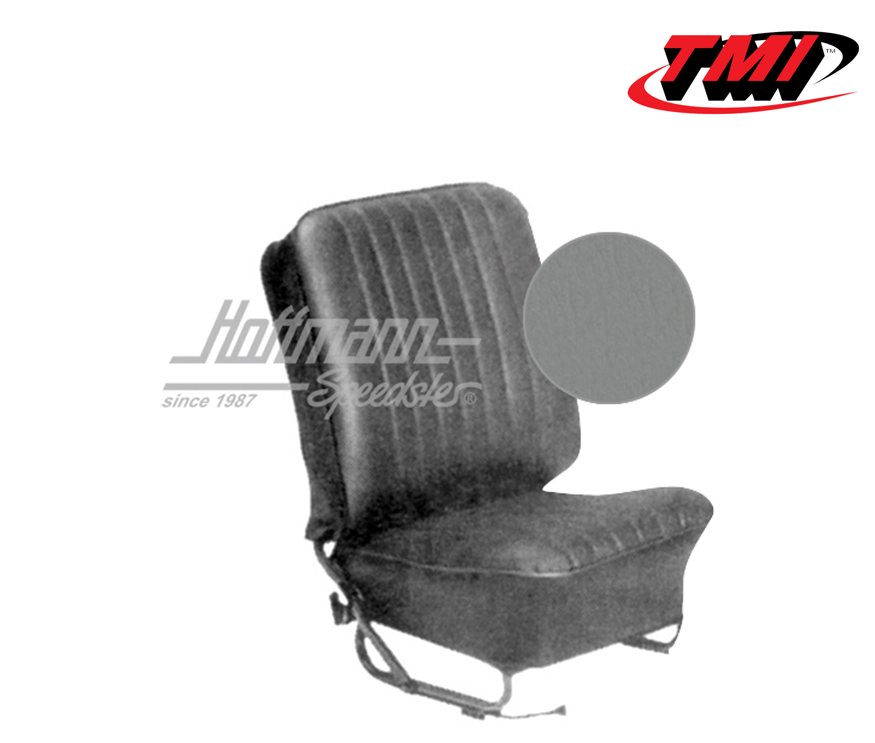 Seat upholstery, Sedan, 8.57-7.64, Classic, grey | 43-1123-16-16-15W | 055-5636
