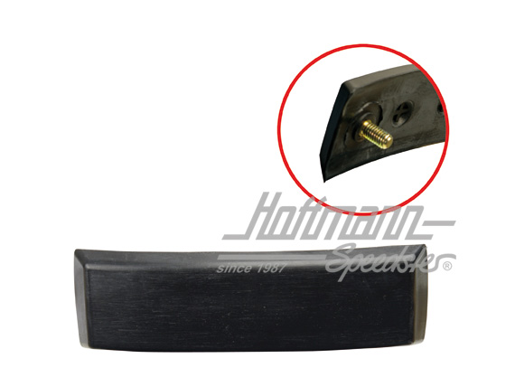 Bumper rubber, front, left or right, 8.74- | 113 807 225 B | 020-3074