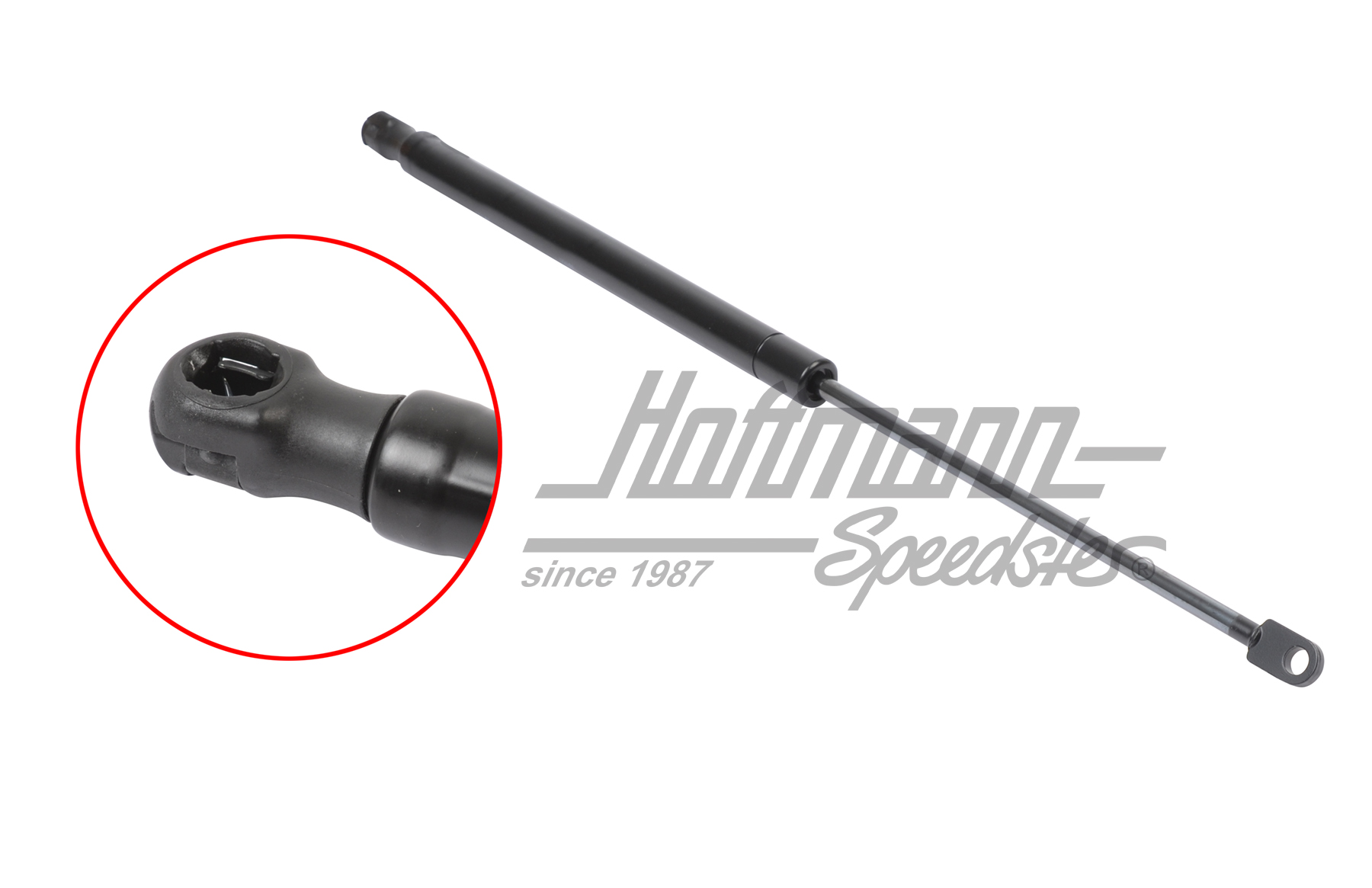 Gas-pressure damper, hatchback, snap-in, right | 251 829 332 | 360-2007-02