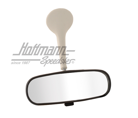 Inside rearview mirror, white base, 8.67-9.90 | 111 857 511 QW | 045-9249-20
