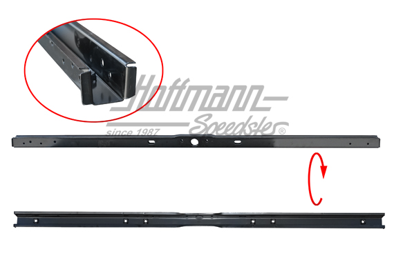 Cross member, U-profile, floor panel, lower                                                         