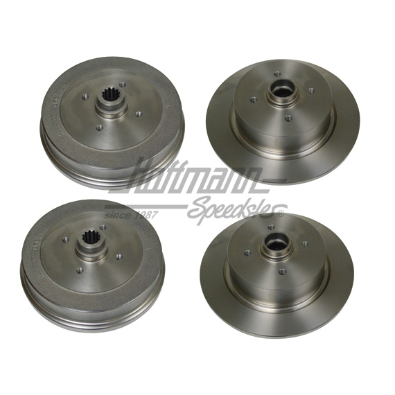 Brake disc and brake drum kit, "4-holes, 100 mm" |  | 020-3910