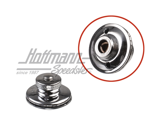 Tenax button head, 356/911, chromed                                                                 