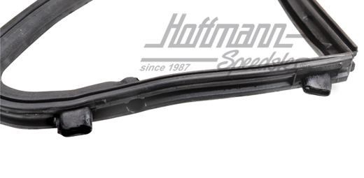 Vent-window seal, Targa, 65-76, left                                                                