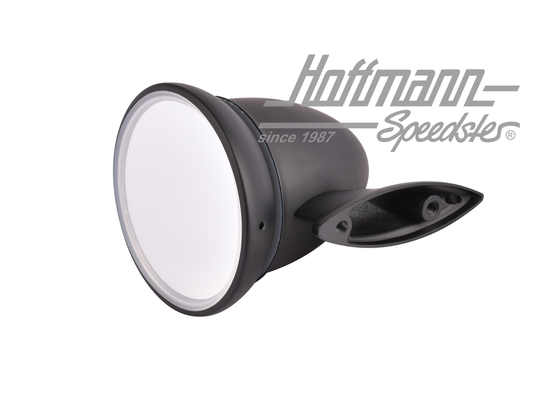 Sports mirror "Torpedo", black, left/right                                                          