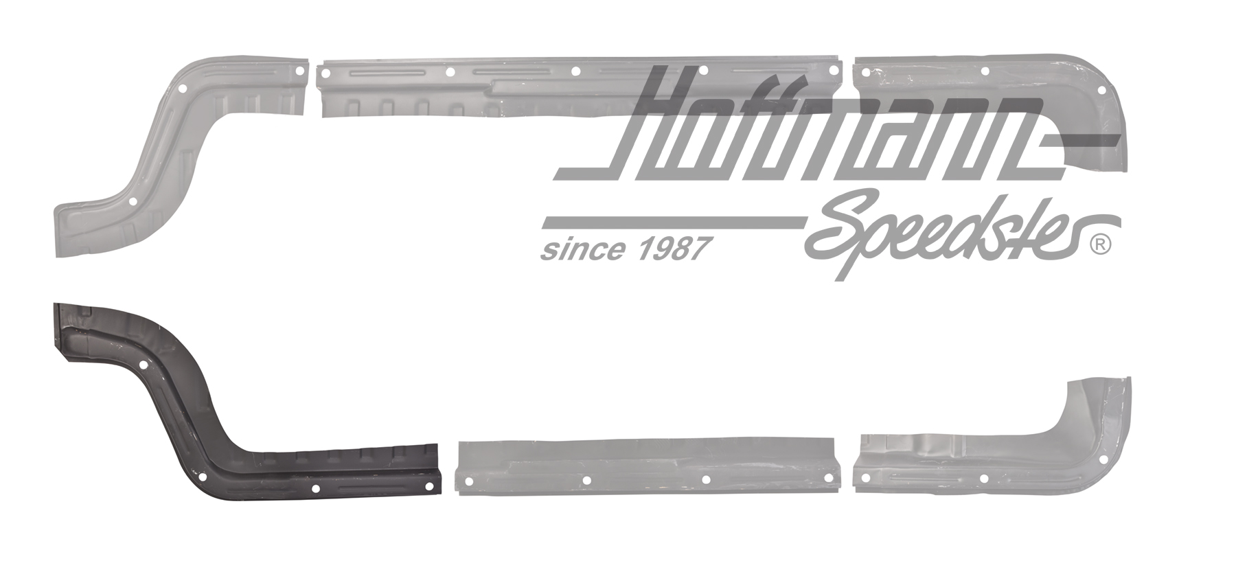 Repair panel, floor plate, front, left                                                              
