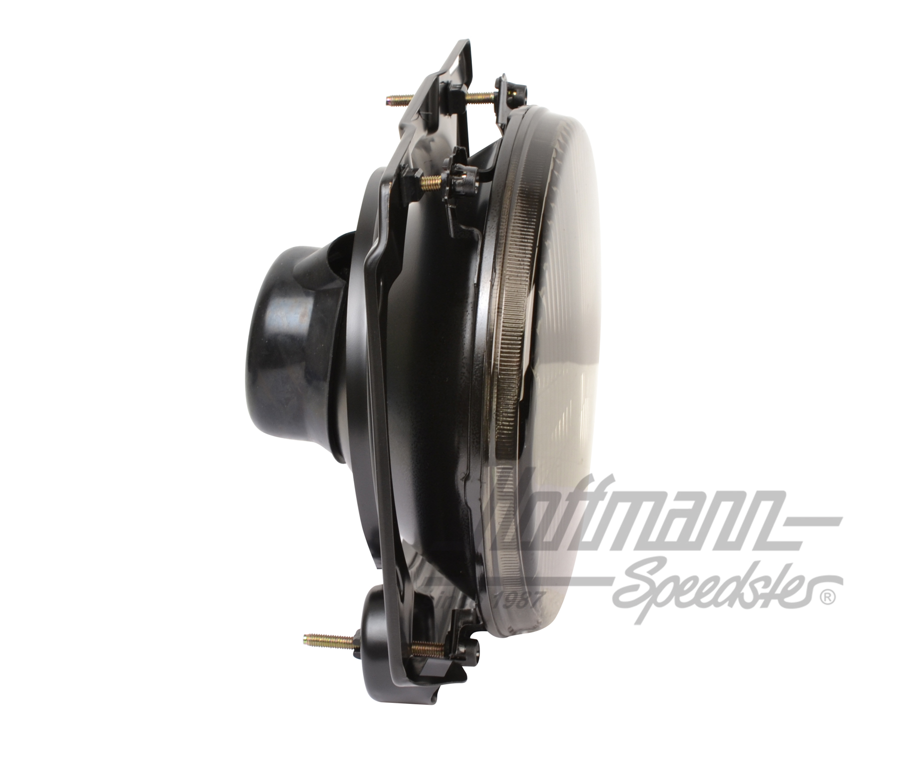 Headlight set, H4, Golf 2, smoked/crosshairs                                                        