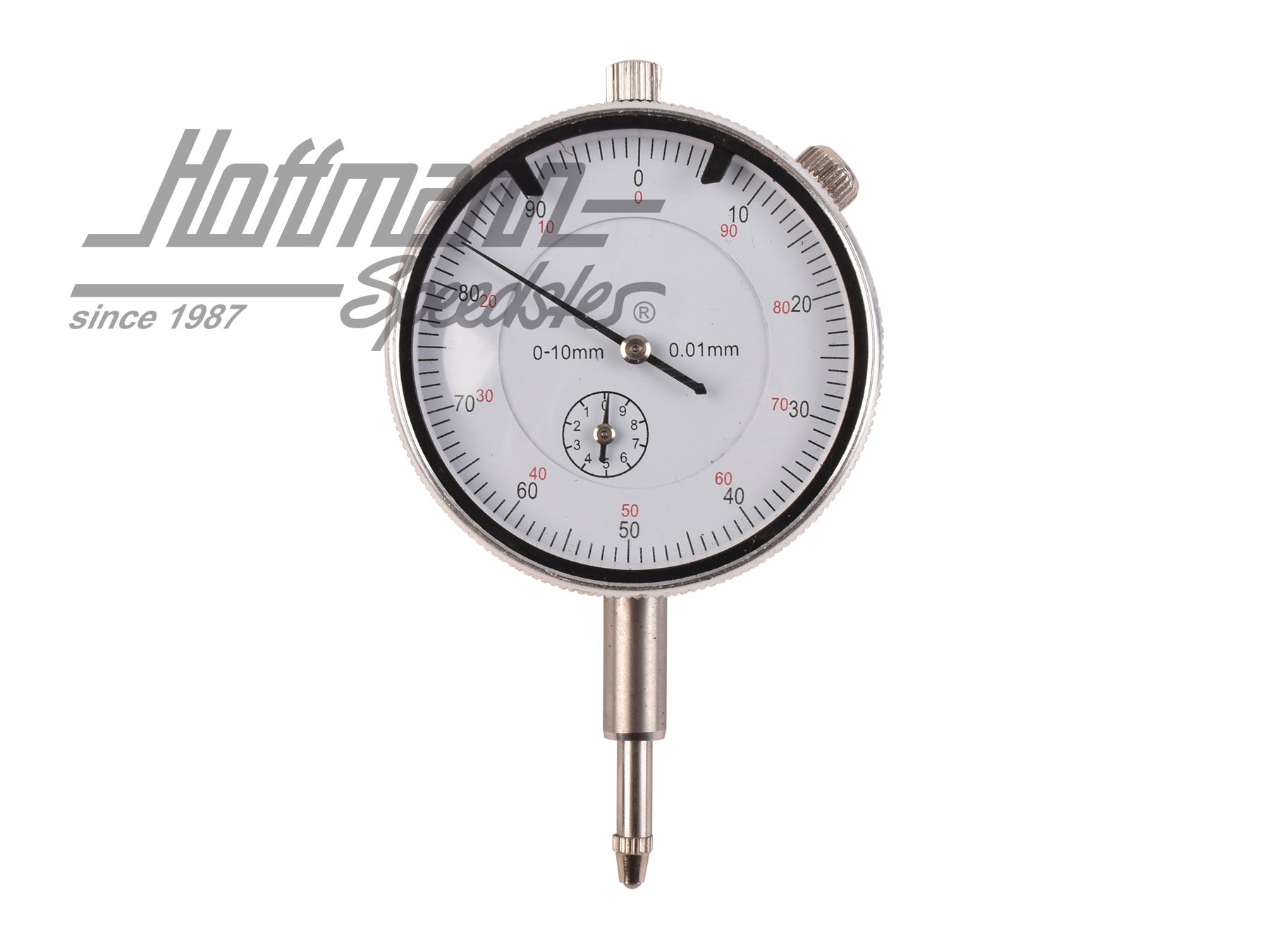 Dial gauge, universal, 0-10mm                                                                       