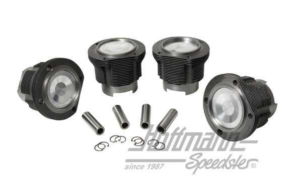 Piston + cylinder set, 93x66mm, 1.8 | AC 198 730 EC | 092-0680