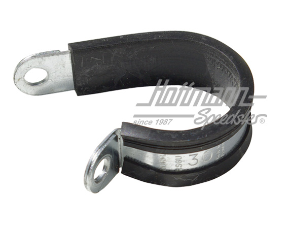 Hose clamp, rubber coated, 25-40 mm                                                                 