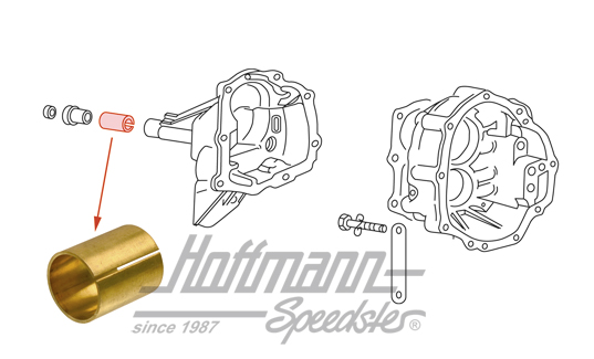 Bushing, inside, shift-control housing | 001 301 207 | 020-4544-20