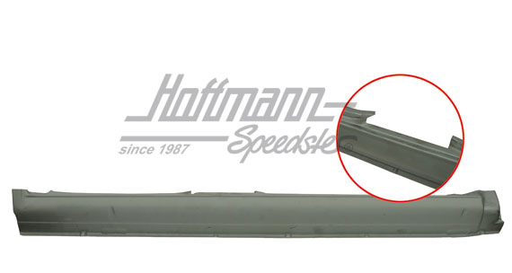 Rocker panel, 4-doors, .78-, right | 620 14 2 | 185-2252