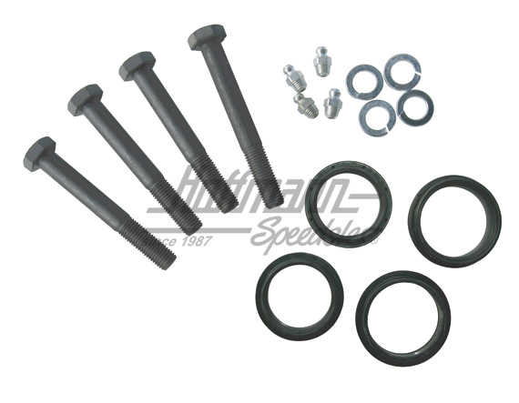 Mounting kit, front axle, adjustable, 8.65-                                                         