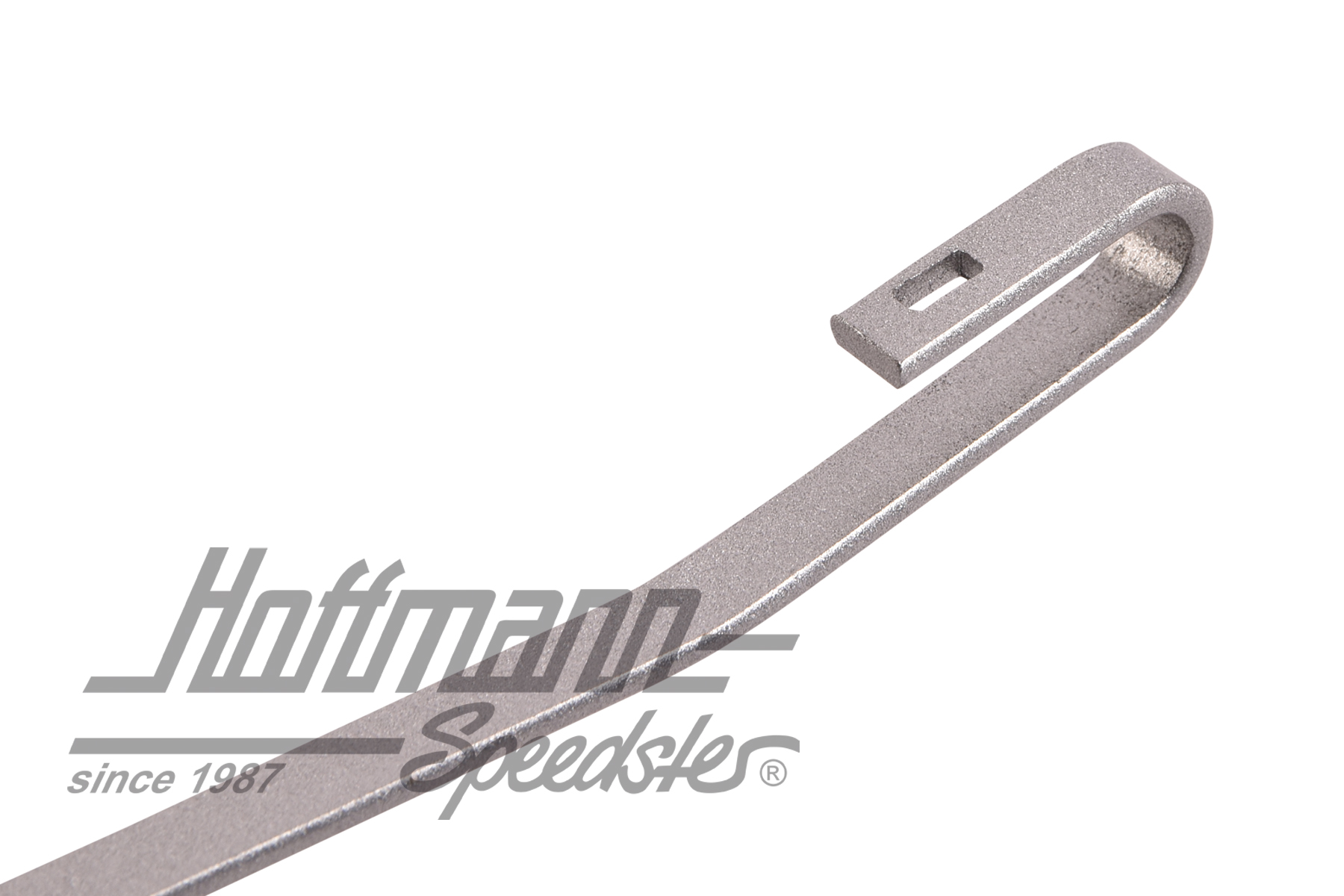 Wiper arm, 8.67-7.69/Economic Beetle, left, silver                                                  