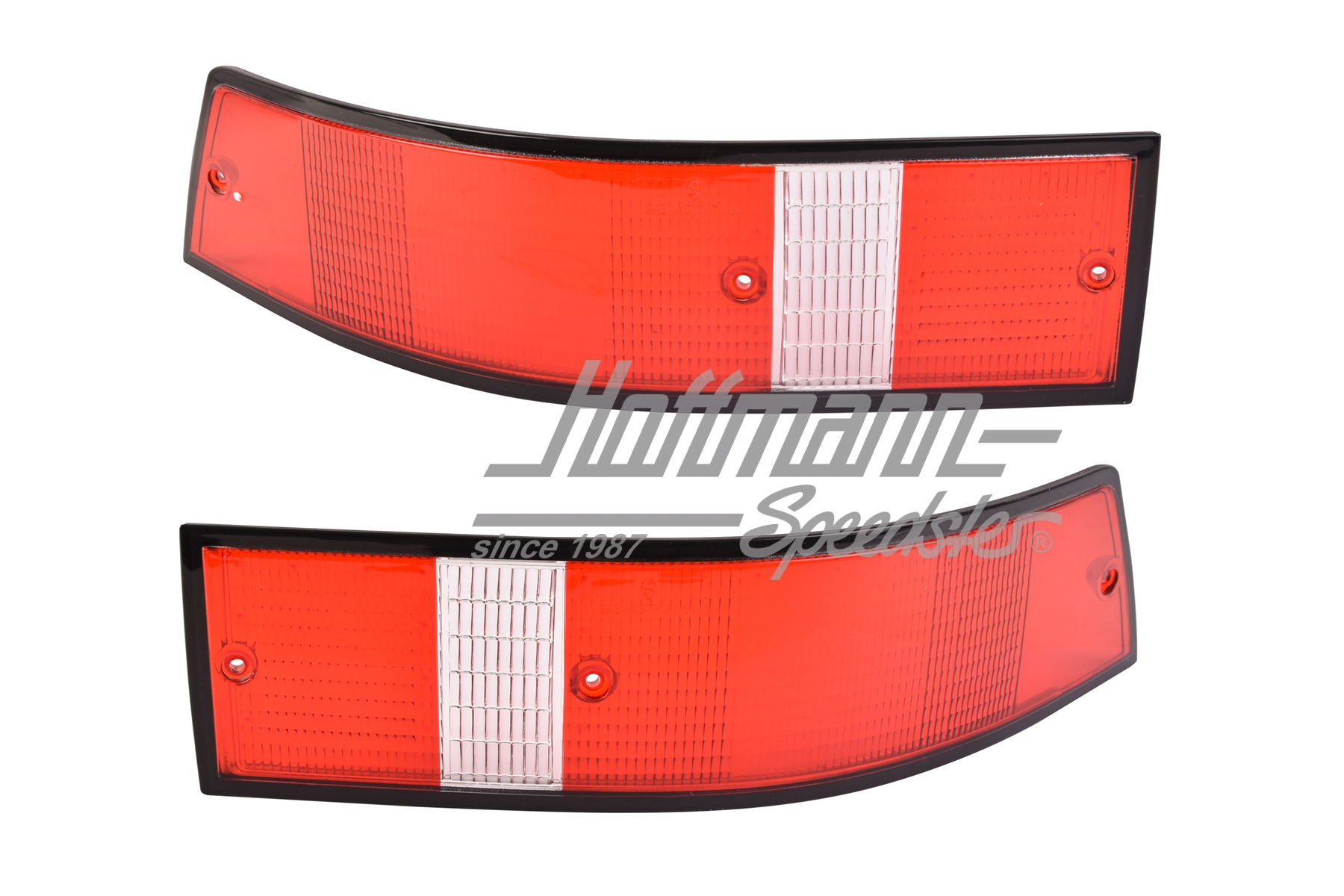 Tail-light lens, red/white, 911, 72-89, USA, | 911 631 951 00 / 952 00 | 580-2613