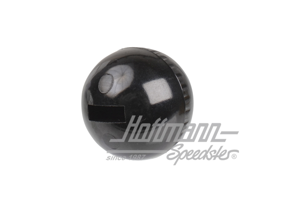 Knob, hand throttle, 911, 912, -.77, black                                                          