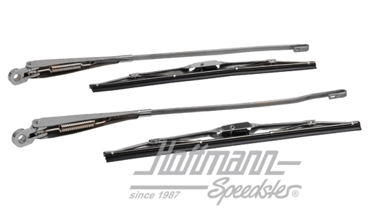 Wiper set, Porsche 911/964, stainless steel                                                         