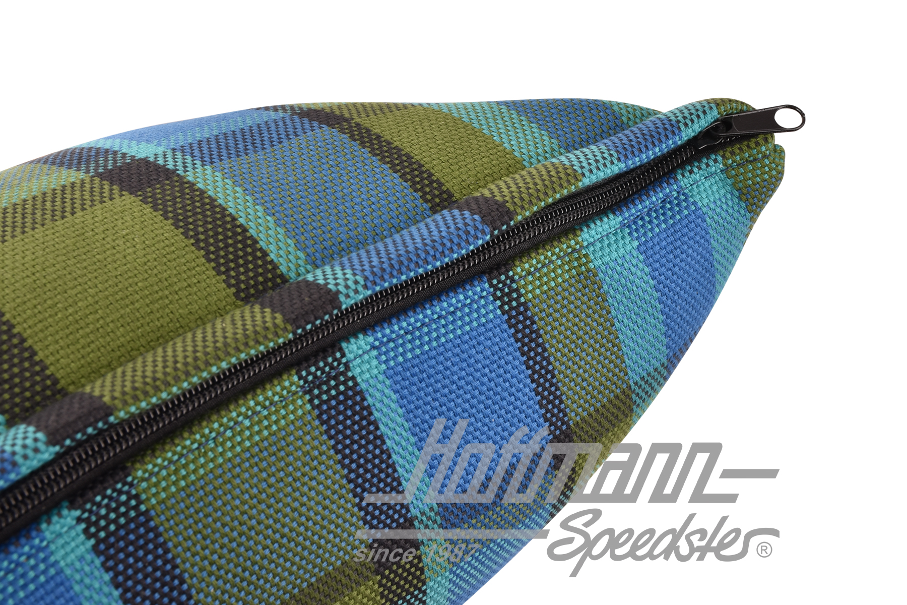 Cushion, Westfalia, blue/green, 39x39cm                                                             
