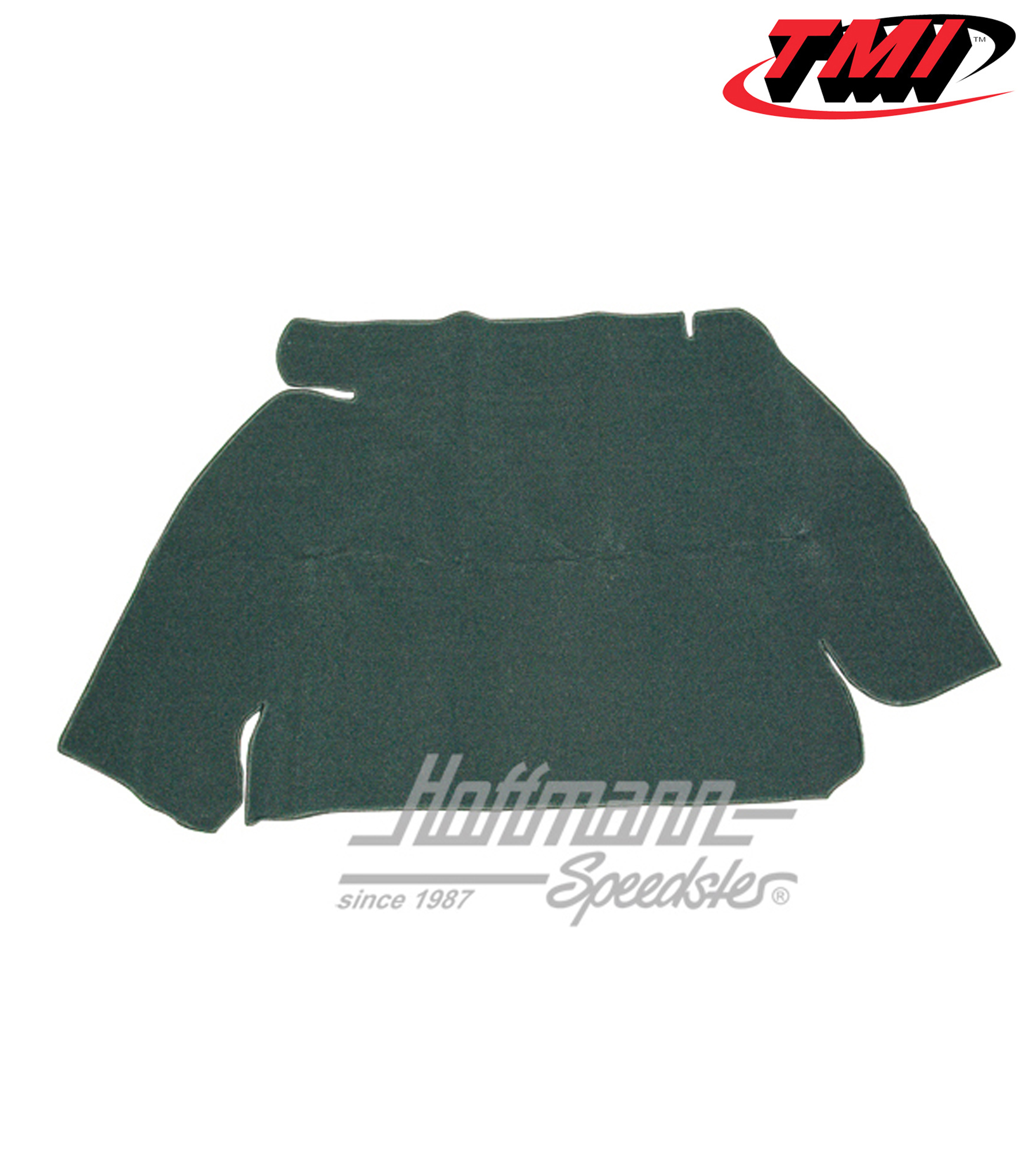 Trunk carpet kit, black, 8.59-7.67 | 34-T1152-301 | 020-5351-13