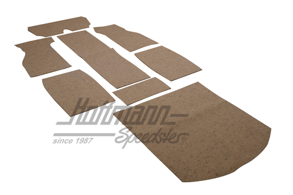 Insulation kit, floor plate, Beetle | CK7290 | 020-5439-20