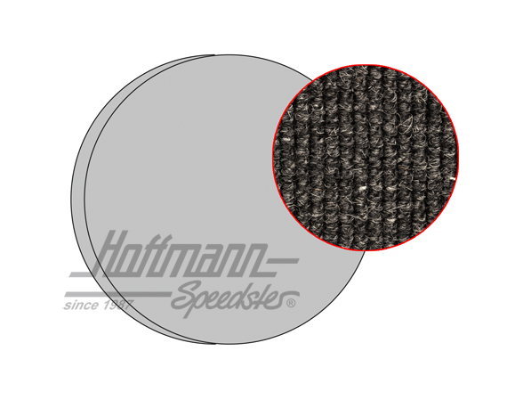 Tire cover, 53-67, hair yarn, anthracite 
 |  | 026-5077-02