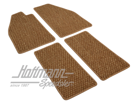 Floor mats, coco, -.57, beige/light brown | ZVW 2TN | 020-5381-04