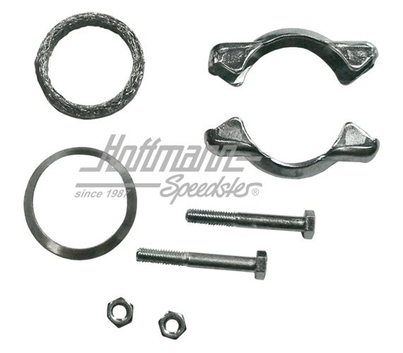 Mounting kit, heat exchanger/tailpipe, 35mm, HJS                                                    