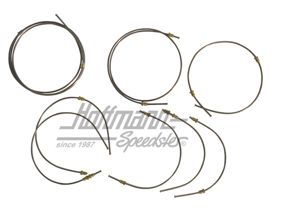 Brake line kit, Kunifer, Bus T2, 69-70 | 90601601 | 090-3225-03