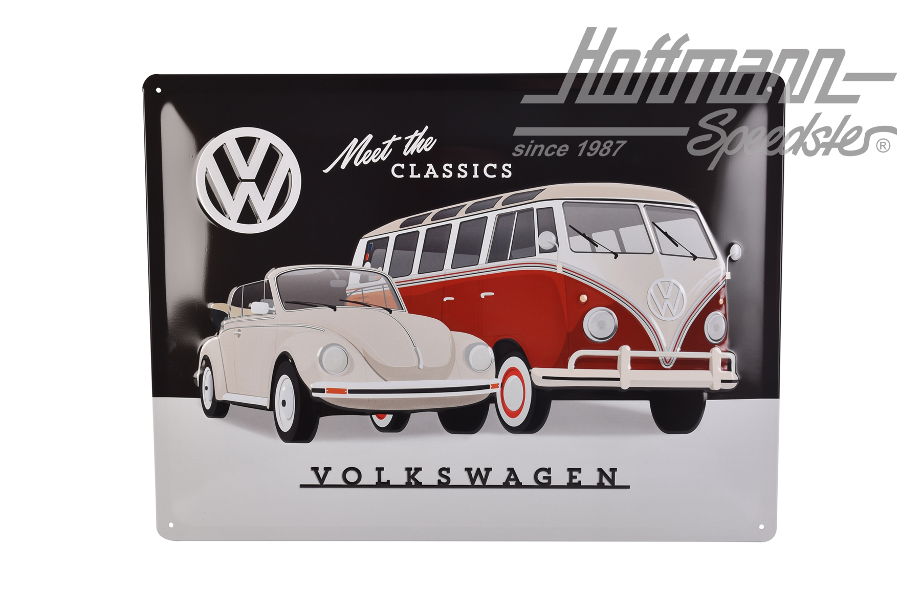 Metal sign, 300x400mm, VW MEET THE .... |  | 021-0176-83
