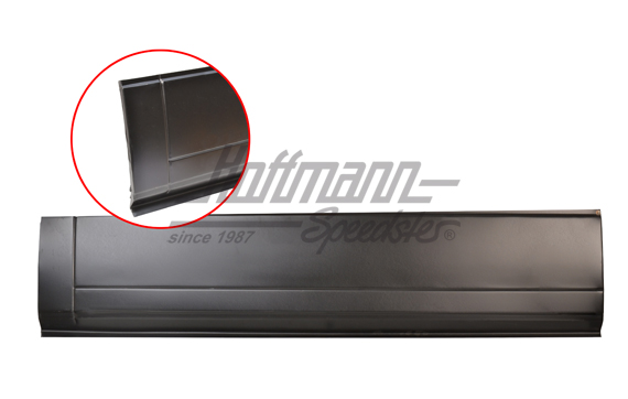 Side wall panel, middle, below, left | 211 809 585 R | 390-0140-01