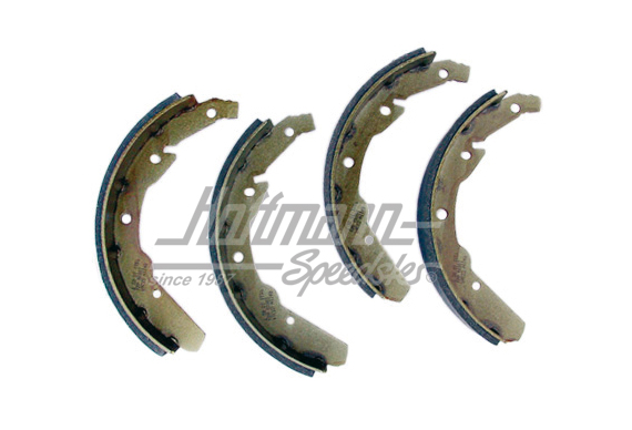 Brake-shoe set, rear, Bus T2, 70-71 | 211 698 537 J | 090-3086