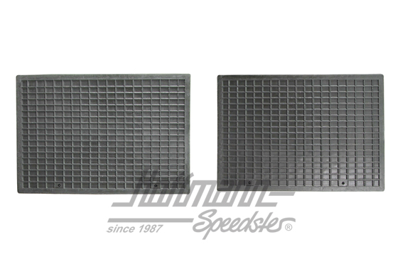 Rubber mats, black, universal | 2300 450 012 | 200-6002-05