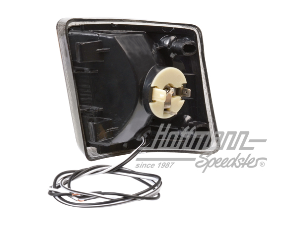 Turn indicator, smoked, Bus T3, 79-92, front, right                                                 