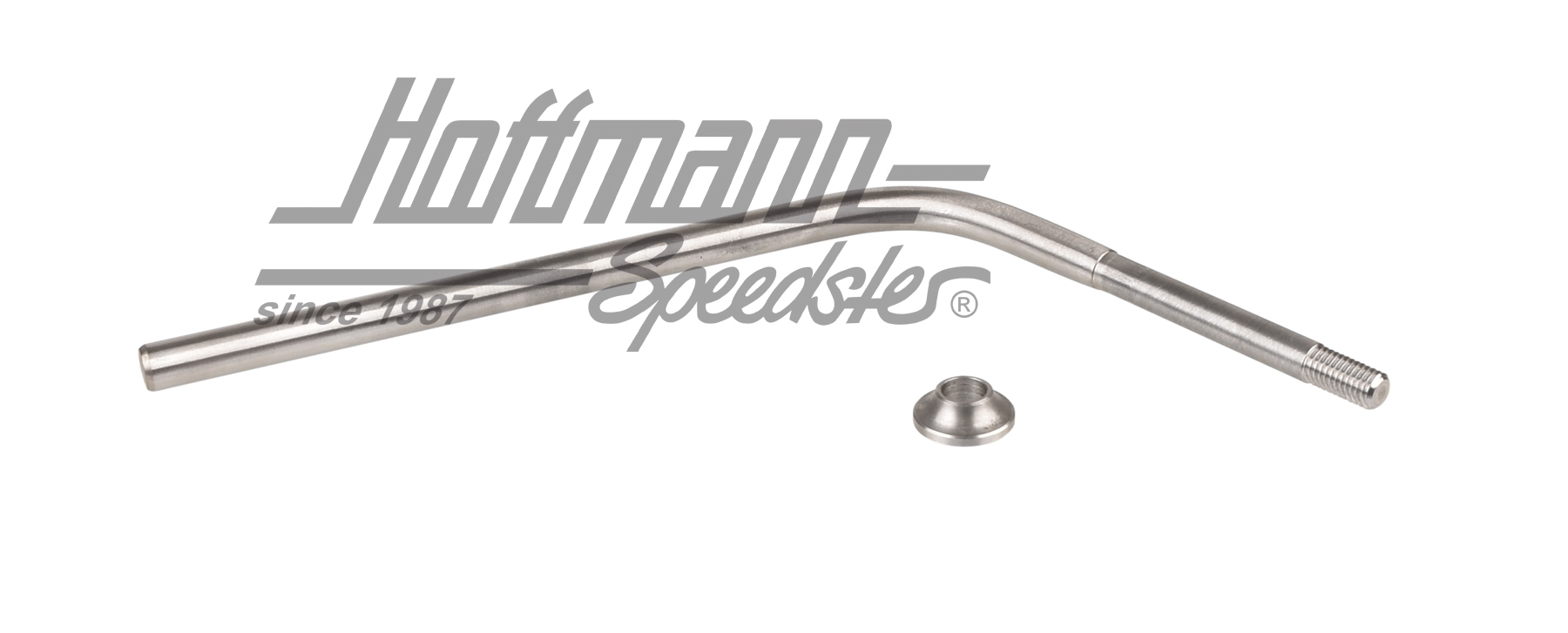 Mirror arm, door hinge, 8.5mm, stainless steel, left                                                