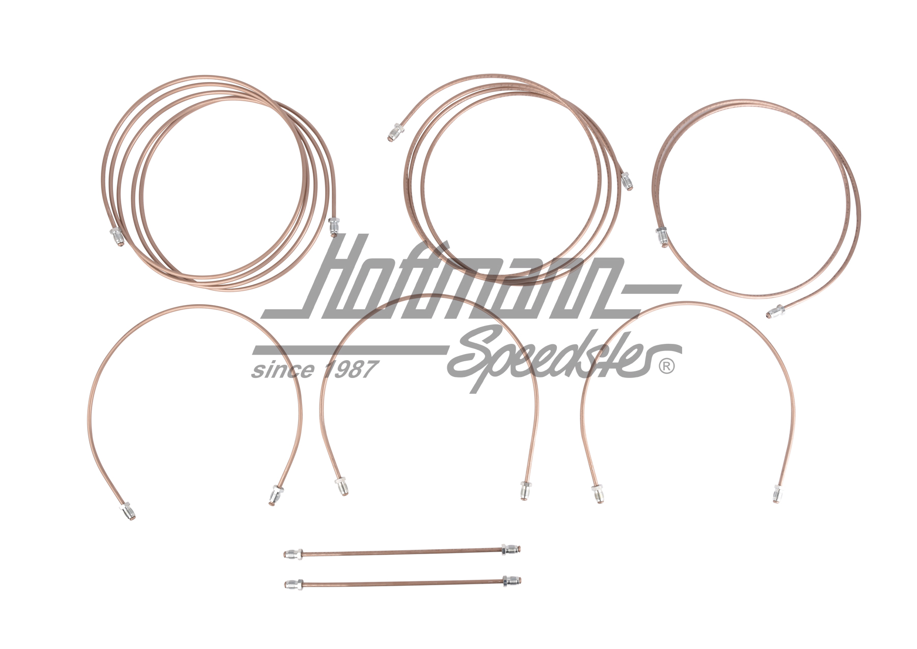 Brake line kit, Golf 1, without brake booster/BPR | 9935.9835 | 160-2640