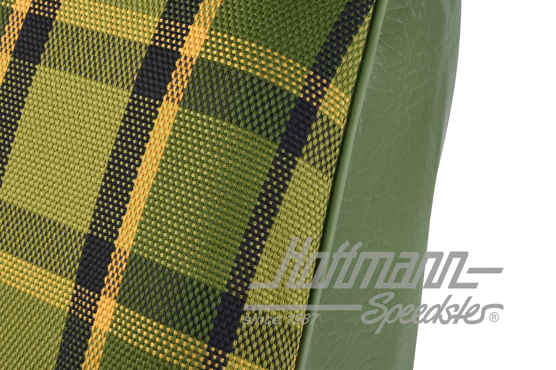 Seat cover, Westfalia, green/yellow, 74-79                                                          