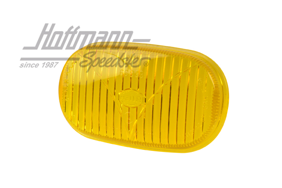Lens, fog lamp, 356/911, yellow                                                                     