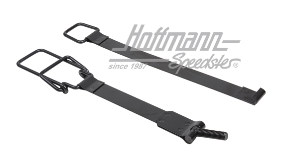 Battery clamping band, 911, short, black | 901 611 022 00 | 580-1140-03