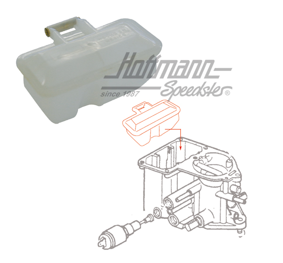 Carburetor float, Beetle, Golf, Bus | 070 129 391 | 020-1322