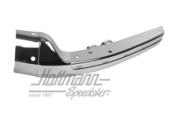 Bumper edge, front, 67-72, chromed, left | 211 707 113 G  (chrom) | 096-0757-01