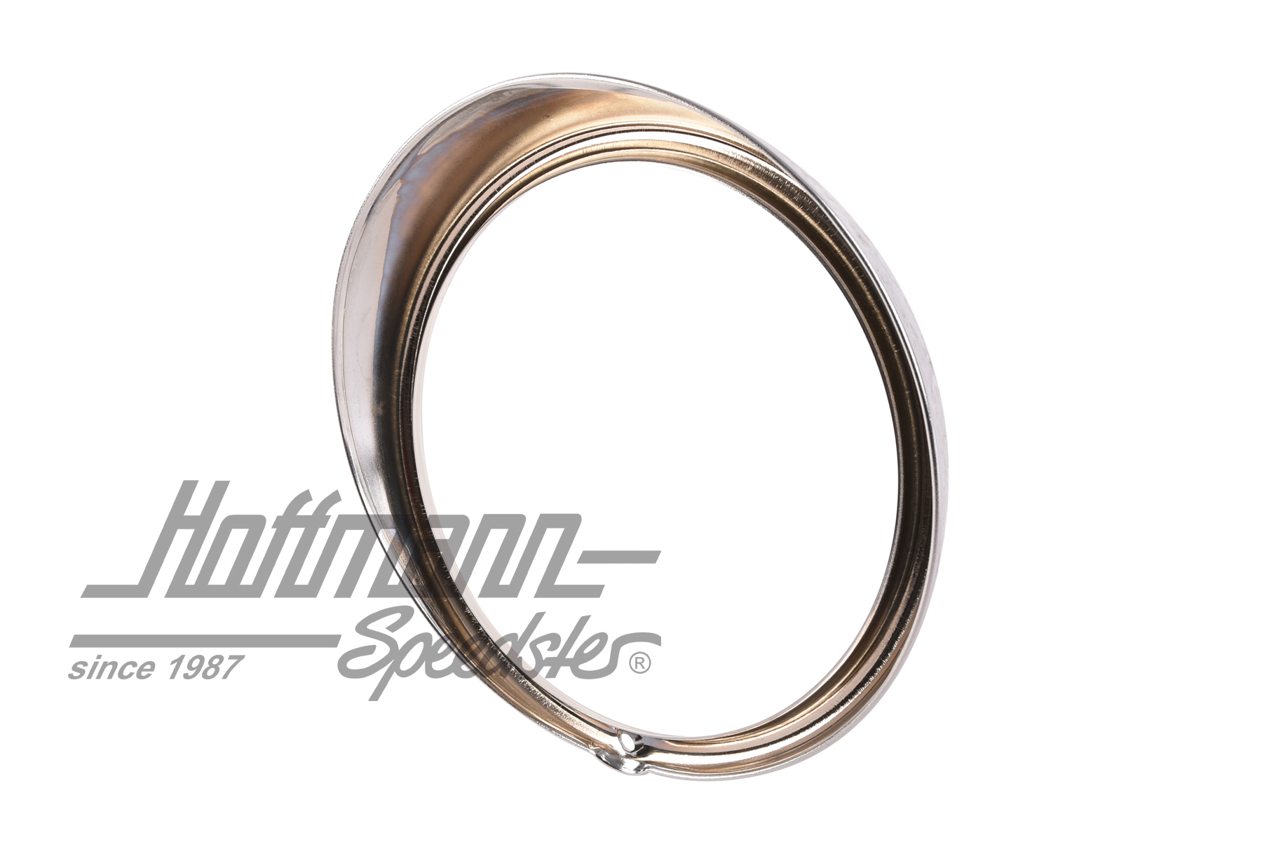 Headlight rim, brass/chromed                                                                        