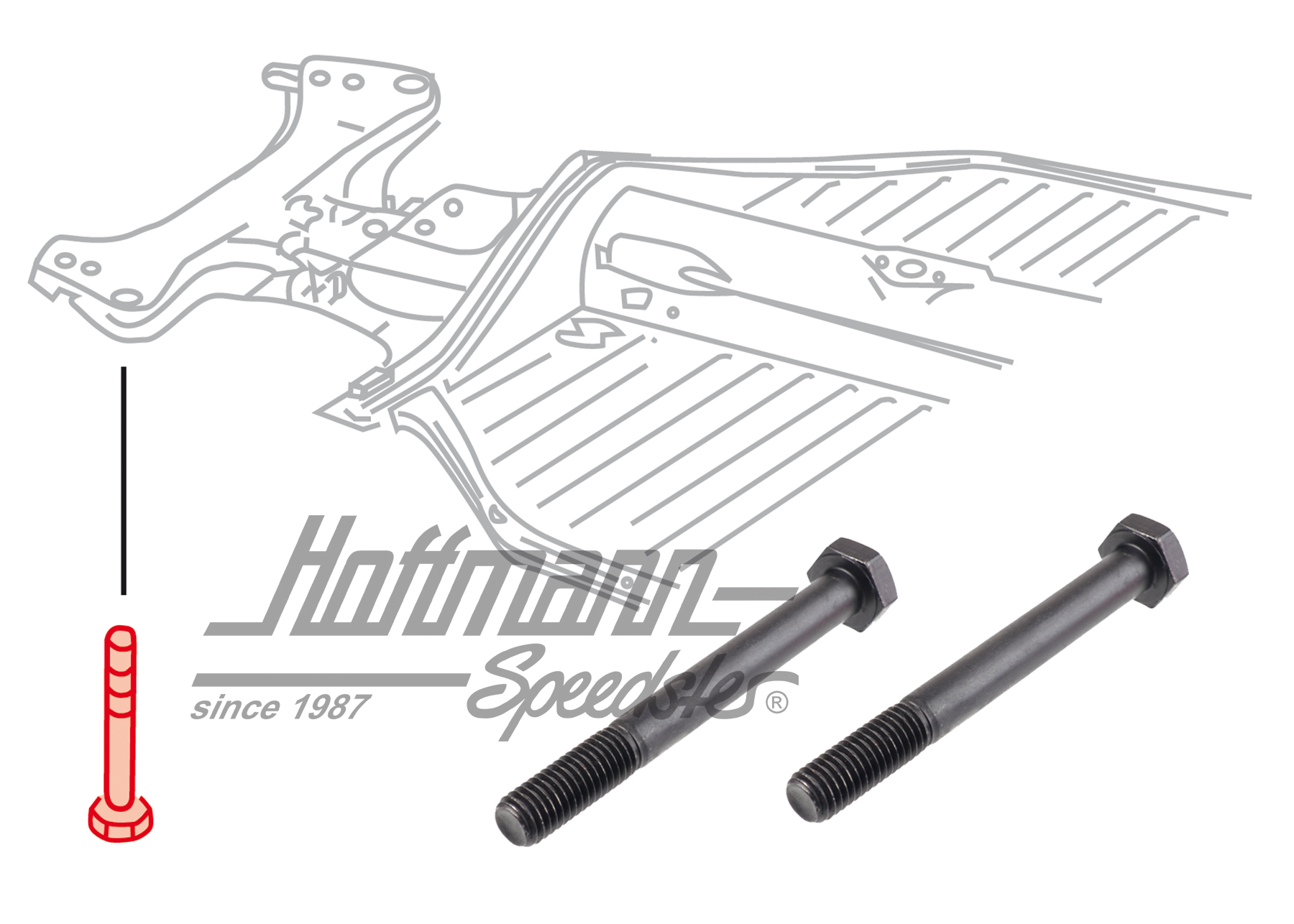 Screws, frame head, 1302/1303, M10x90mm | N  905 173 02 | 050-2305-11