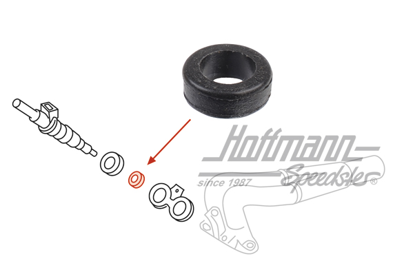 Seal, injection valve, inner | 311 133 261 A | 010-9000
